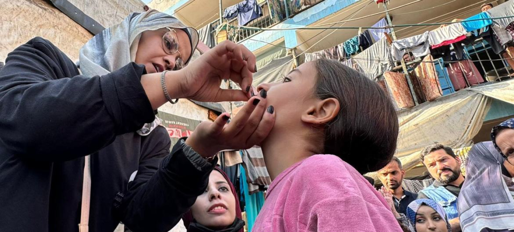 Vaccination campaign successfully concluded in northern Gaza, reaching more than 94,000 children